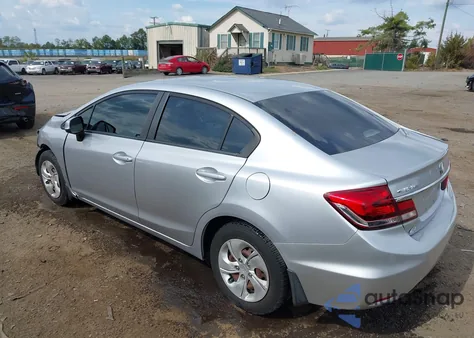 2013 Honda Civic Lx from USA, damaged, VIN 19XFB2F56DE078458